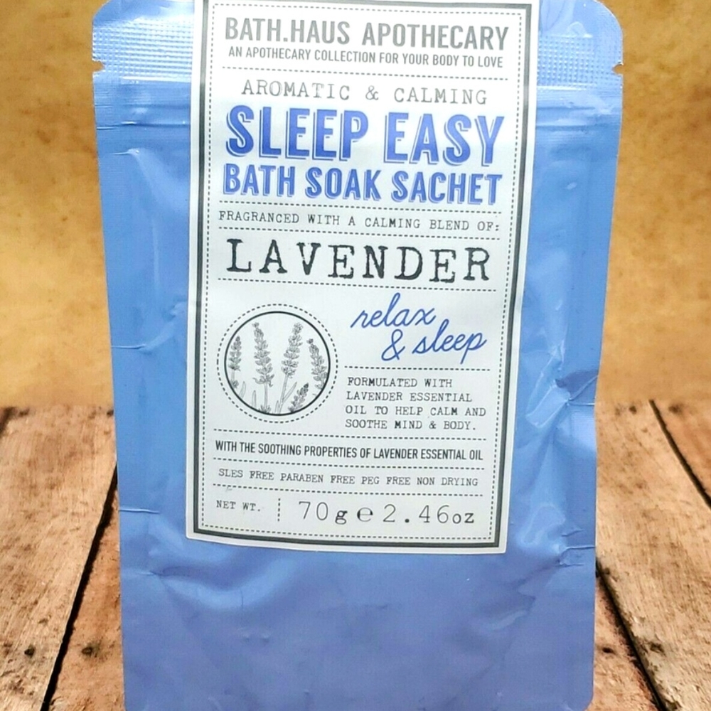 Lavender Bath Soak Sachet - Blue